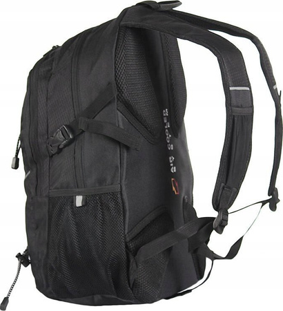 Plecak sportowy szkolny miejski Hi-tec Mandor 20l czarny