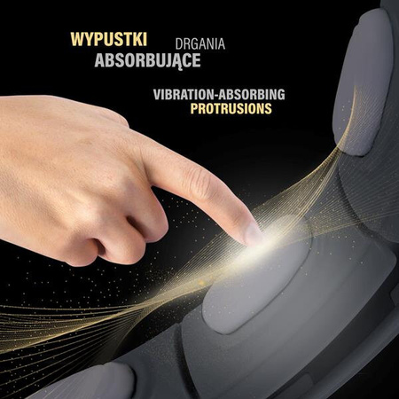 Zestaw hula hop magnetyczny pas wyszczuplający z licznikiem HMS