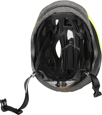 Kask dziecięcy rowerowy na rolki deskorolkę Nils Extreme MTV35J limonkowy rozmiar S (48-53CM)