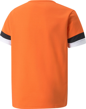 Koszulka dla dzieci Puma teamRISE Jersey Jr pomarańczowa 704938 08