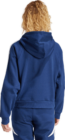 Bluza damska adidas Tiro 24 Hooded granatowa IR7507