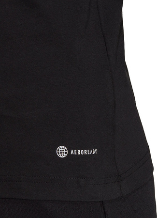 Koszulka damska adidas Entrada 22 Tee czarna HC0438