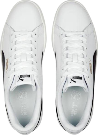 Buty Puma Smash 3.0 L biało-czarne 390987 03