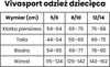 Bielizna termoaktywna dół legginsy dla dzieci Vivasport 5 Lungo czarne 600689