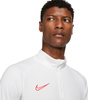 Bluza męska Nike Dri-FIT Academy 21 Drill Top biało-czarna CW6110 016