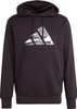 Bluza męska adidas Camo 3B Hoodie czarna JM6378