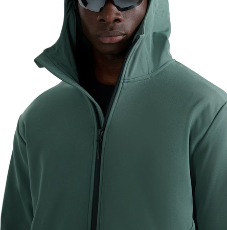 Kurtka męska softshell 4F M362 ciemna zieleń 4FWAW25TSOFM362 40S