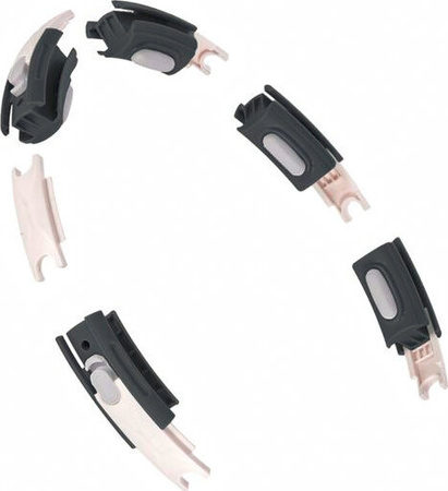 Zestaw hula hop magnetyczny pas wyszczuplający z licznikiem HMS