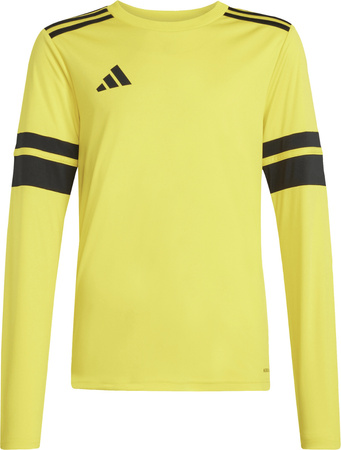 Koszulka dla dzieci adidas Squadra 25 Long Sleeve żółta JJ0043
