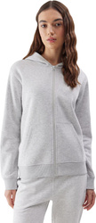 Bluza damska 4F F0956 szara 4FWSS24TSWSF0956 27M