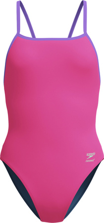 Damski Strój Kąpielowy Fl Solid Tri Back Af  rozmiar 28