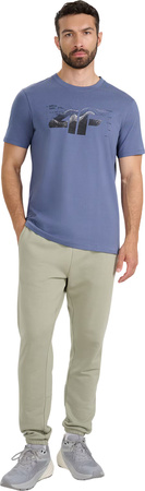 Koszulka męska 4F M2359 denim 4FWAW25TTSHM2359 32S