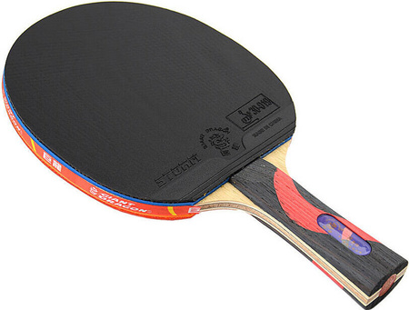 Rakietka do tenisa stołowego ping-ponga Giant Dragon 8★ N8081 2 piłeczki, pokrowiec