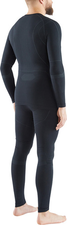 Bielizna termoaktywna męska Viking Gary Bamboo czarna 500-23-5514-09