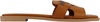 Klapki damskie Lee Estill Slider Low brązowe 50251024 35A