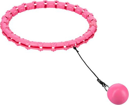 Hula hop z wypustkami i obciążnikiem One Fitness