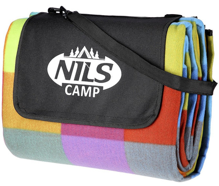 Koc piknikowy Nils Camp NC2221 multi 250x200 cm PE ALU