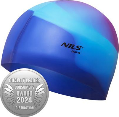 Czepek silikonowy Nils aqua nqc multikolor m12
