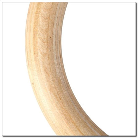 Drewniane kółka gimnastyczne z miarką karabińczyk HMS PREMIUM TX08