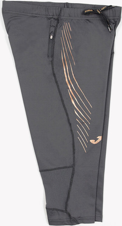 Spodnie legginsy do biegania Joma 100034.150 szare 3/4