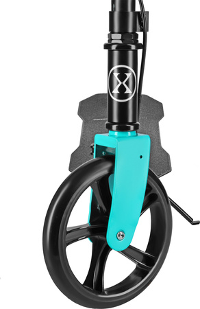 Hulajnoga miejska z hamulcem składana Nils Extreme HM183 turkusowa