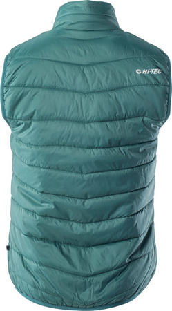 Damska kamizelka pikowana Hi-tec Lady Solnem turkusowa rozmiar S