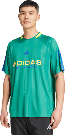 Koszulka męska adidas House of Tiro Jersey zielona KB5570