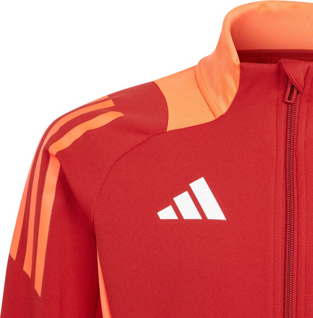 Bluza dla dzieci adidas Tiro 24 Competition Training czerwono-pomarańczowa IR5500