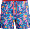 Męskie Szorty Print Redondo Edge Volley 14"  fiery red/white/french blue rozmiar L