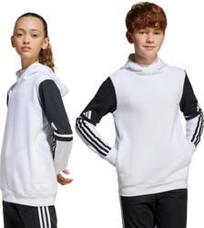 Bluza dla dzieci adidas Squadra 25 Sweat Hoody biała JD4807