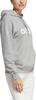 Bluza damska adidas Essentials Linear szara IC6884