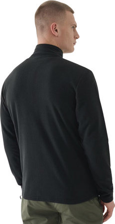 Polar męski bluza polarowa 4F M289 głęboka czerń 4FWMM00TFLEM289 20S