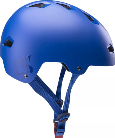 Dziecięcy kask rowerowy na rolki deskorolkę hulajnogę Coolslide Nuts niebieski rozmiar M