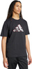 Koszulka męska adidas Logo Graphic czarna KA9800