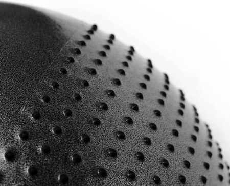 Piłka gimnastyczna masujaca fitness HMS yb03n 75cm czarna