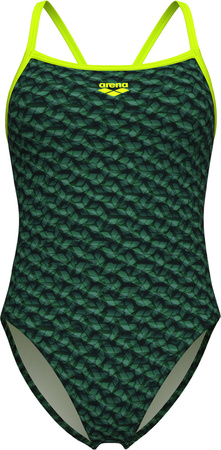 Damski Strój Kąpielowy Women's Arena Monogram Swimsuit Challeng  dress blues rozmiar 30