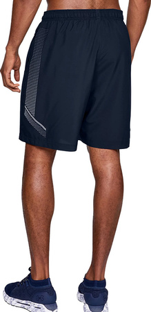 Spodenki męskie Under Armour Woven Graphic Shorts granatowe 1309651 409
