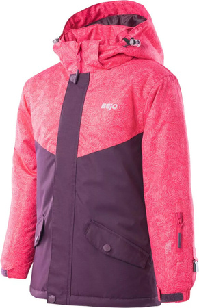 Dziecięca kurtka ocieplana Bejo Yuki Kdg różowa rozmiar 116