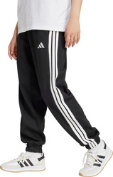 Spodnie damskie adidas Essentials 3-Stripes Fleece Loose-Fit czarne JE1276