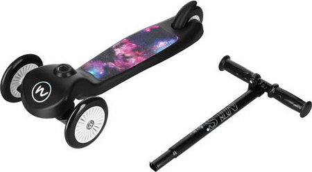 Hulajnoga trójkołowa balansowa dziecięca Nils Fun HLB1503 space 56,5x25x67,5 cm