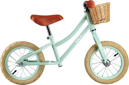 Rowerek biegowy dziecięcy Nils Fun RB031 miętowy