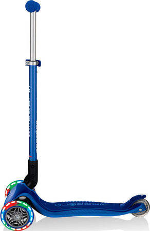 Hulajnoga balansowa 3-kołowa Globber Primo Foldable Plus Lights Navy Blue 439-100