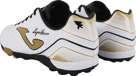 Buty piłkarskie Joma Aguila 2502 Turf biało-złote AGUW2502TF