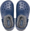 Chodaki sandały klapki dla dzieci Crocs Lined Clog granatowe 207009 459