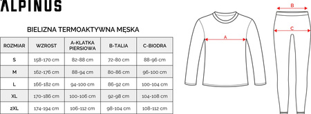 Bluza termoaktywna męska Alpinus Pro Miyabi Edition czarna GT43239