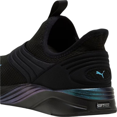 Buty damskie Puma Softride Sophia 2 Slip-On Metachromatic czarne 379590 01