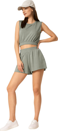 Spodenki damskie Outhorn F119 zielone OTHSS23TSHOF119 47S