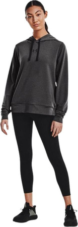 Bluza damska Under Armour Rival Terry Hoodie grafitowa 1369855 010