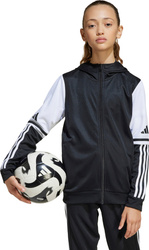 Bluza dla dzieci adidas Squadra 25 Hoody czarno-biała JE2756