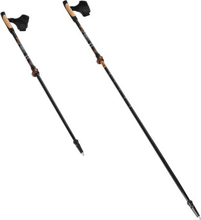 Kijki kije regulowane nordic walking włókno węglowe Nils NW8613